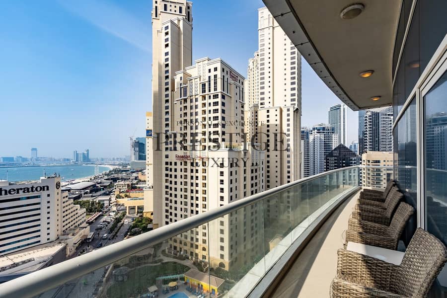 位于迪拜码头，多拉海湾 3 卧室的公寓 225000 AED - 6746409