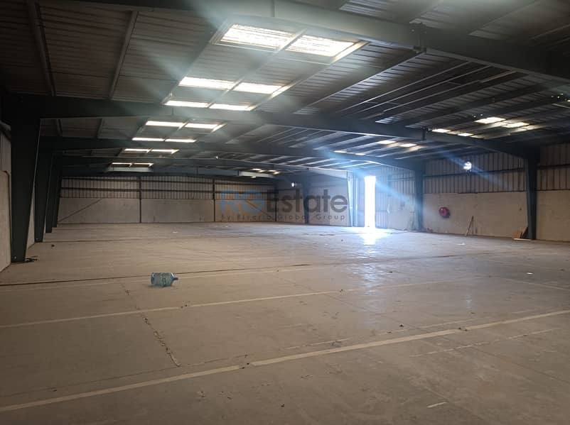 11,500 sqft Warehouse Available For Rent in Ras Al Khor