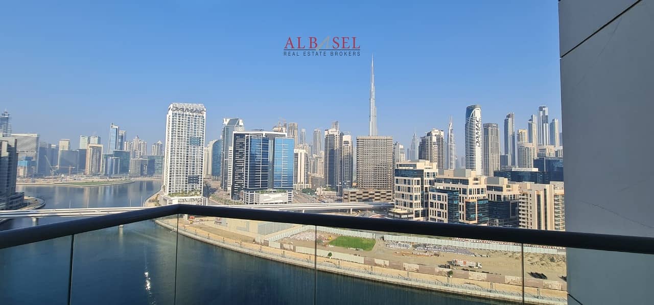Full Cana and Burj Khalifa View | Prime Location | Exclusive Unit | VACANT