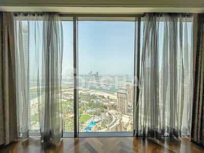 1 Bedroom Penthouse for Rent in Jumeirah Beach Residence (JBR), Dubai - Palm & Marina View / Upgraded / Vacant