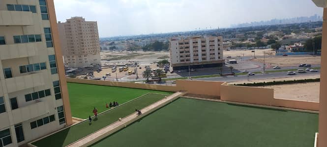 Open View Sunny Studio For Rent With Parking Ajman One Towers
