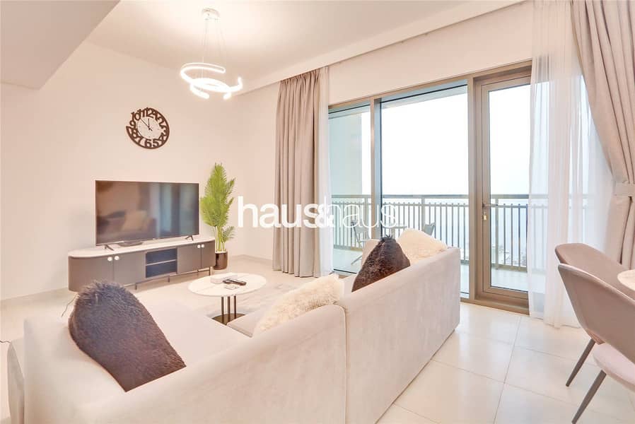 Furnished | Burj and Sea Views | PHPP | Vacant