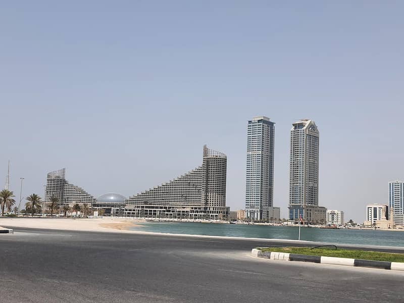 26K,28K,30K 1 MONTH FREE 2 BR HALL APARTMENT OFFICE PURPOSENEAR AL KHAN CORNICHE BEHIND PETRO FAC NEXT TO TOTAL CAR WASH