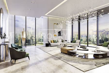 4 Bedroom Apartment for Sale in Business Bay, Dubai - High Floor | Burj Khalifa View | Off Plan