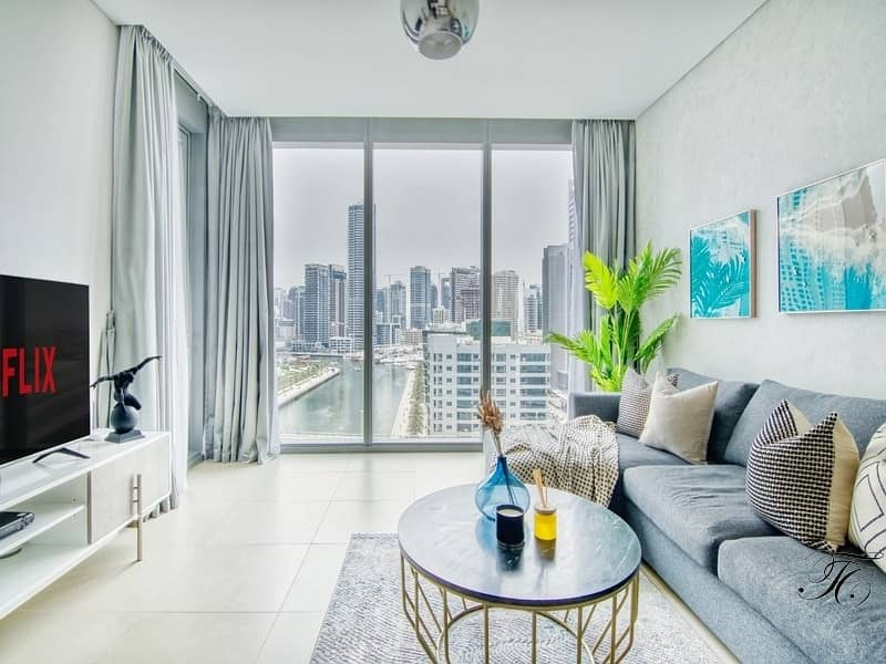 Fully Furnished | Chiller Free | Marina View