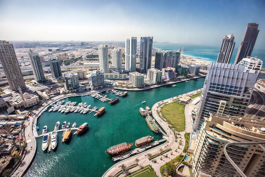 Sea View 1 Bdr in Sparkle Tower, Dubai Marina, JBR