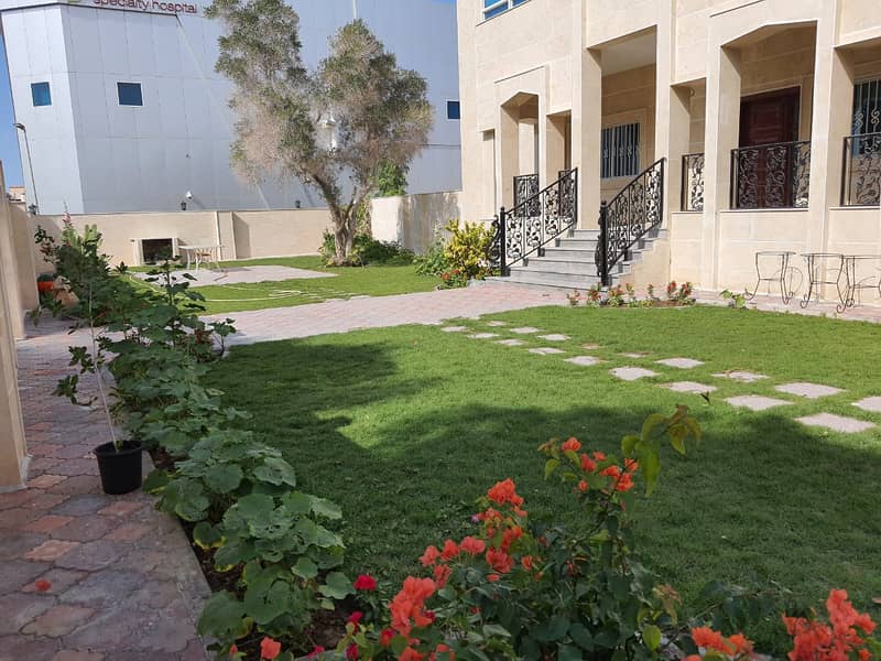 1 Free Month,Excellent location, large area, 3-bedroom villa and its facilities