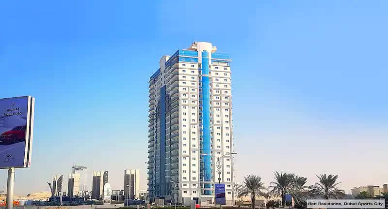 غرفة نوم واحدة متاحة في Red Residence 45k 788 قدم مربع.