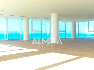 4 Bedroom Apartment for Sale in Saadiyat Island, Abu Dhabi - Full Sea View | Maids Room |  Huge Size | Invest Now