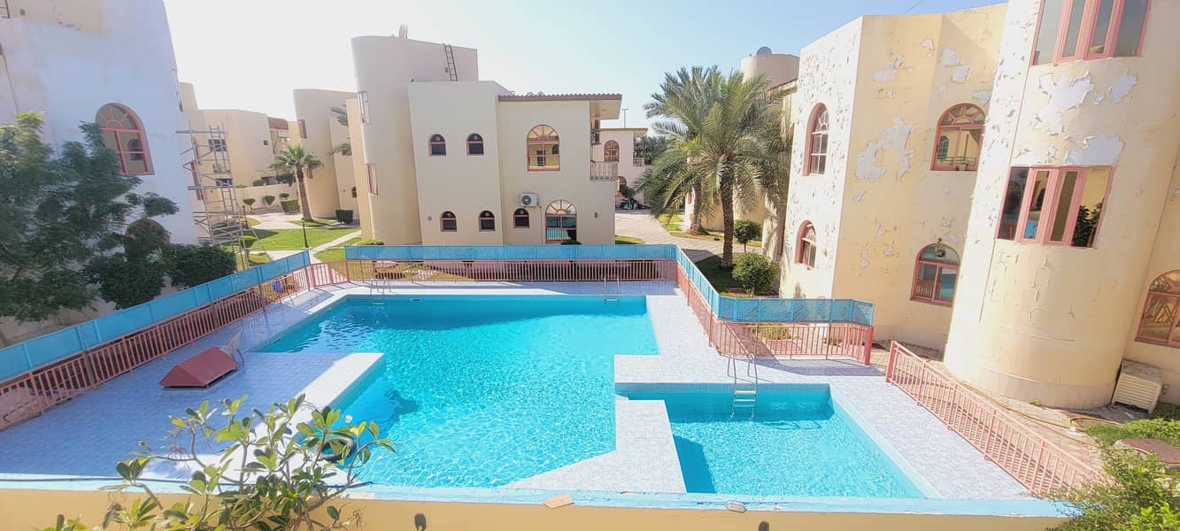 Beautiful 4BHK Villa with Swimming pool  With Big Garden space Rent only 85k Arabic not Allow
