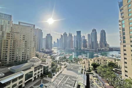 فلیٹ 2 غرفة نوم للايجار في دبي مارينا، دبي - شقة في برج المرجان أبراج مرسى دبي (أبراج إعمار الستة) دبي مارينا 2 غرف 210000 درهم - 6758737