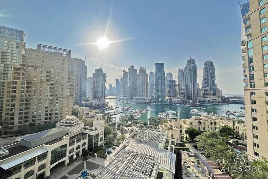 شقة في برج المرجان،أبراج مرسى دبي،دبي مارينا 2 غرف 190000 درهم - 6758737