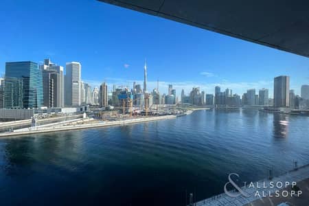 1 Bedroom Apartment for Rent in Business Bay, Dubai - Canal Burj View | 4 Cheques | Chiller Free