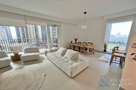 3 Bedroom Apartment for Sale in Dubai Creek Harbour, Dubai - Burj Khalifa View | Semi Closed Kitchen | Vacant