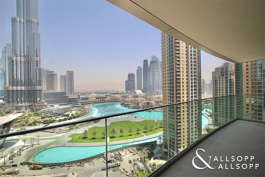 Burj Khalifa & Fountain View | 3 Bedrooms