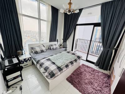 فلیٹ 2 غرفة نوم للايجار في الفرجان، دبي - شقة في ستارز من دانوب الفرجان 2 غرف 85000 درهم - 6756025
