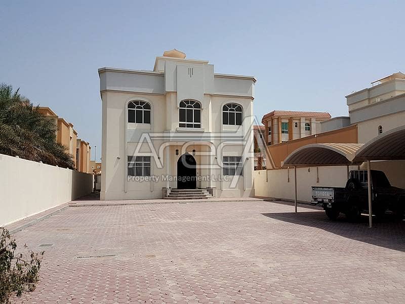 Independent Fully Remodelled 8 Bed Villa in Khalifa City A