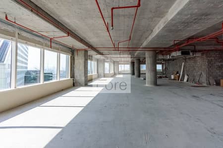 Office for Rent in Dubai Festival City, Dubai - Spacious Office | Shell and Core | High Floor