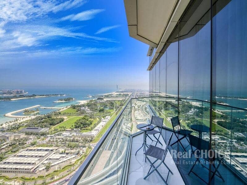 位于迪拜媒体城，迪拜阿瓦尼棕景套房酒店 2 卧室的酒店式公寓 245000 AED - 6529419