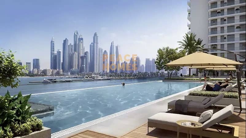位于迪拜港，艾玛尔海滨社区，皇宫海滩公寓 1 卧室的公寓 2620000 AED - 6764325