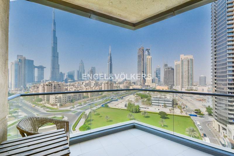 Burj Khalifa View | Mid Floor Corner Unit