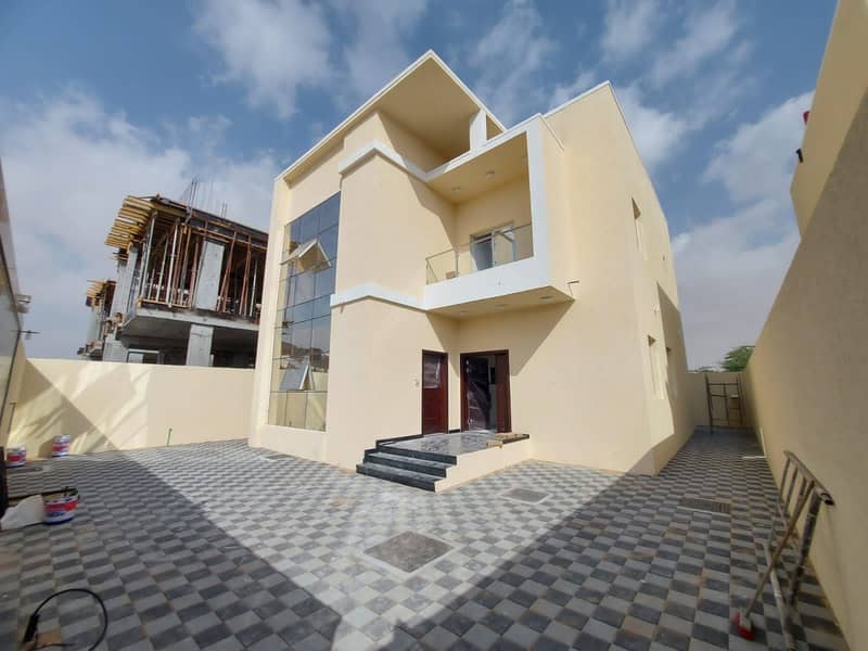 BRAND NEW ON ROAD VILLA FOR RENT IN AL ZAHYA 3BHK, MAJLIS AND HALL