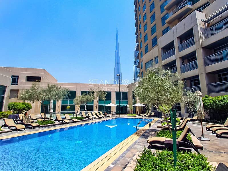 位于迪拜市中心，景观高塔，景观高塔裙楼 1 卧室的公寓 1400000 AED - 6765841