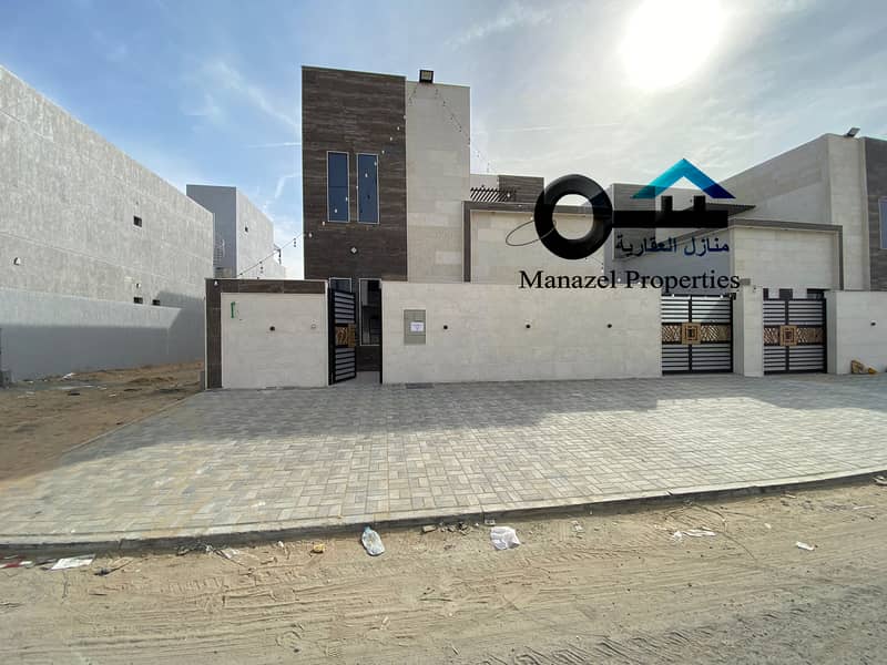 Villa for rent in Al Yasmeen area, close to the main Sheikh Mohammed bin Zayed Street.