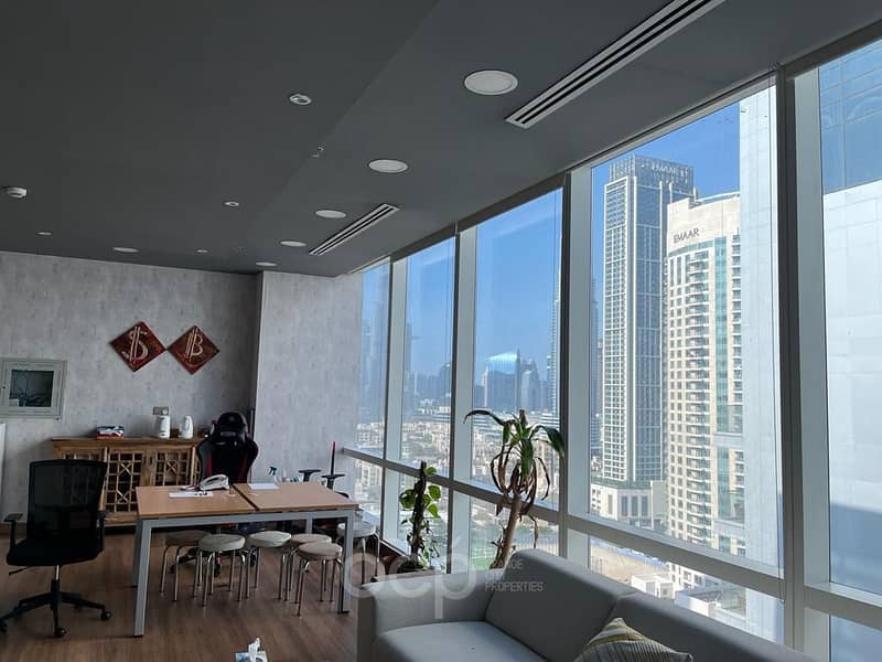 Furnished office  Burj Khalifa View