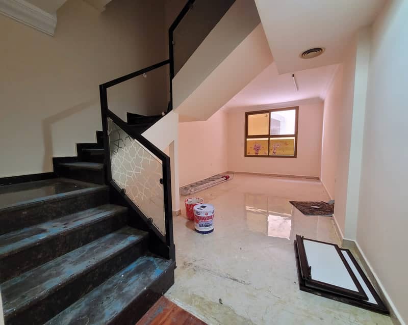 HUGE  3 BHK LIKE TOWN HOUSE 2 FLOOR G. FLOOR HALL 1ST FLOOR 3 BED HALL AL RAWDA