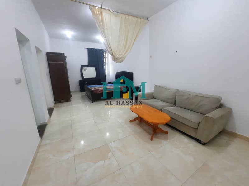 Furnished Studio Monthly Rented near to ADNOC at Al Shamkha South