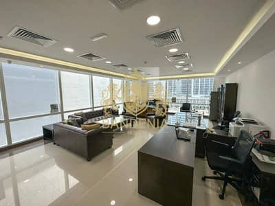 Office for Rent in Business Bay, Dubai - BURJ KHALIFA VIEW | FULLY FITTED OFFICE | PRIME LOCATION