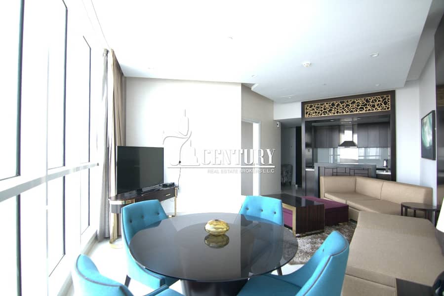 شقة في أبر كرست،وسط مدينة دبي 1 غرفة 1300000 درهم - 6772620
