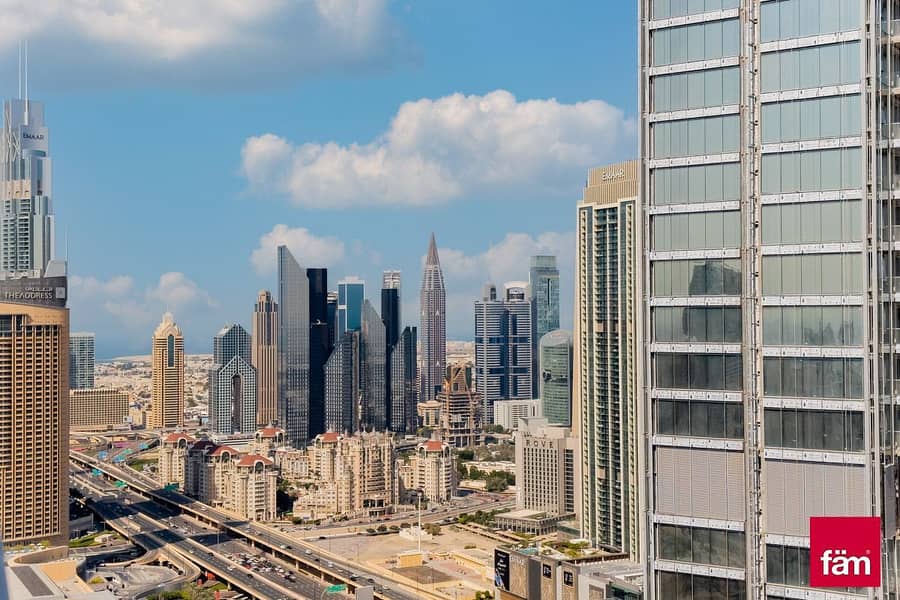 位于迪拜市中心，招牌酒店式公寓 3 卧室的顶楼公寓 11000000 AED - 6773958