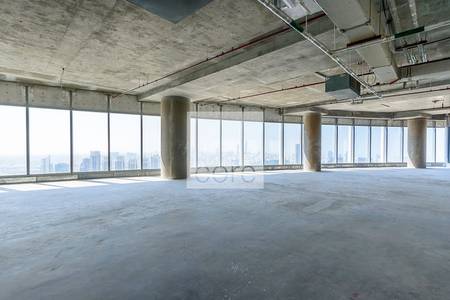 Half floor shell and core office Half floor shell and core office