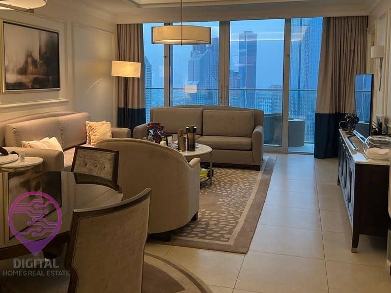 位于迪拜市中心，谦恭大道大厦 1 卧室的酒店式公寓 255000 AED - 6749048