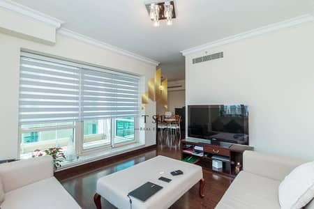 فلیٹ 1 غرفة نوم للايجار في دبي مارينا، دبي - شقة في برج المرجان أبراج مرسى دبي (أبراج إعمار الستة) دبي مارينا 1 غرف 122000 درهم - 6738329