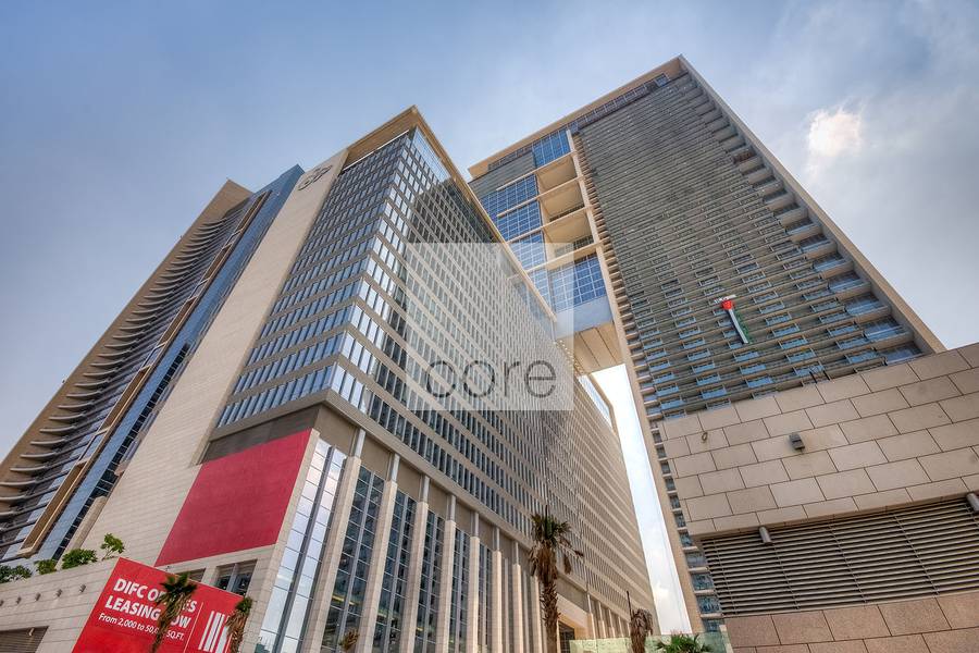 Available semi fitted office in Burj Daman