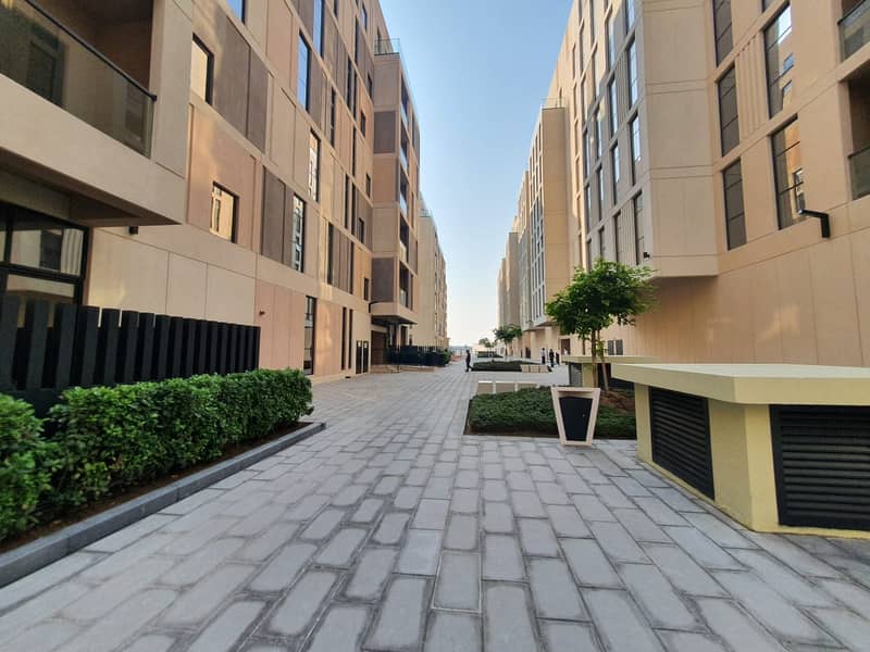 Brand New Spacious 1bed room with balcony is a available in al mamsha