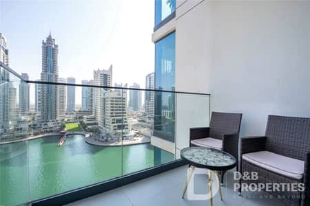 2 Bedroom Flat for Rent in Dubai Marina, Dubai - Fully Furnished | Marina View | Vacant in April