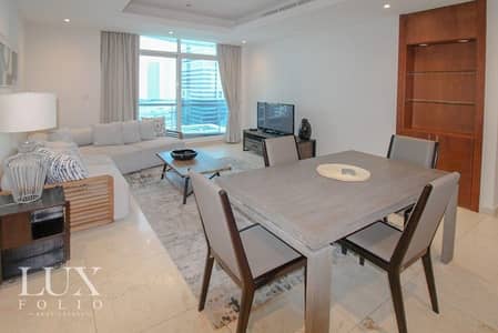 2 Bedroom Flat for Rent in Dubai Marina, Dubai - Fully Furnished |Stylish Unit  | Bright