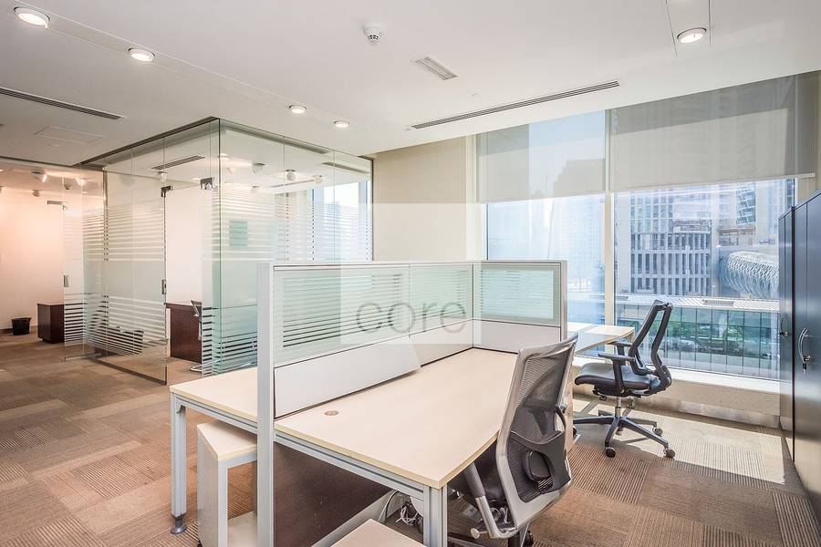 Fitted full office floor | Emaar Square