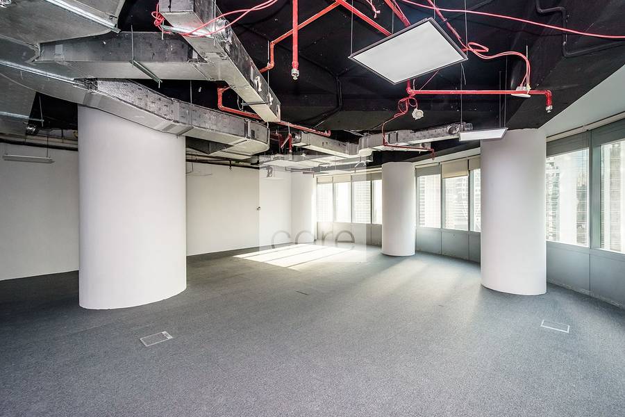 4 Shell and core office for rent in Almas