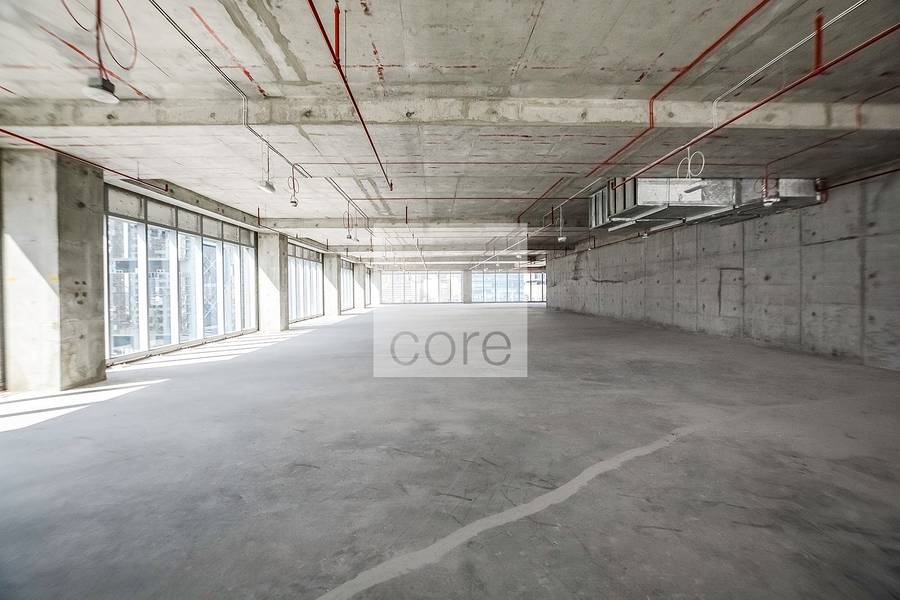 Shell and core office for rent | One JLT