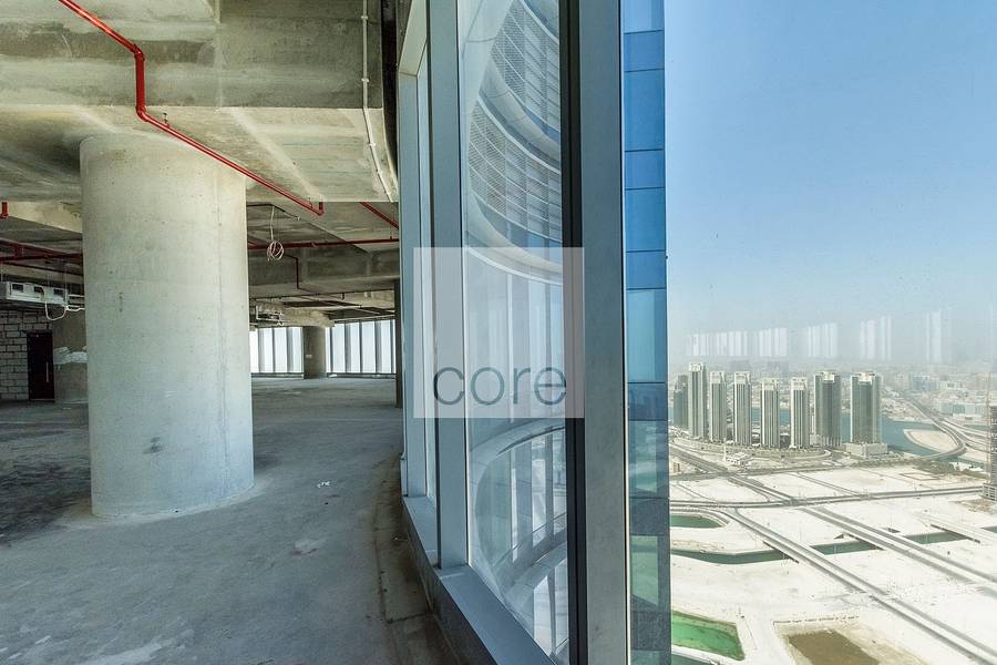 Spacious shell and core office | ADDAX Port