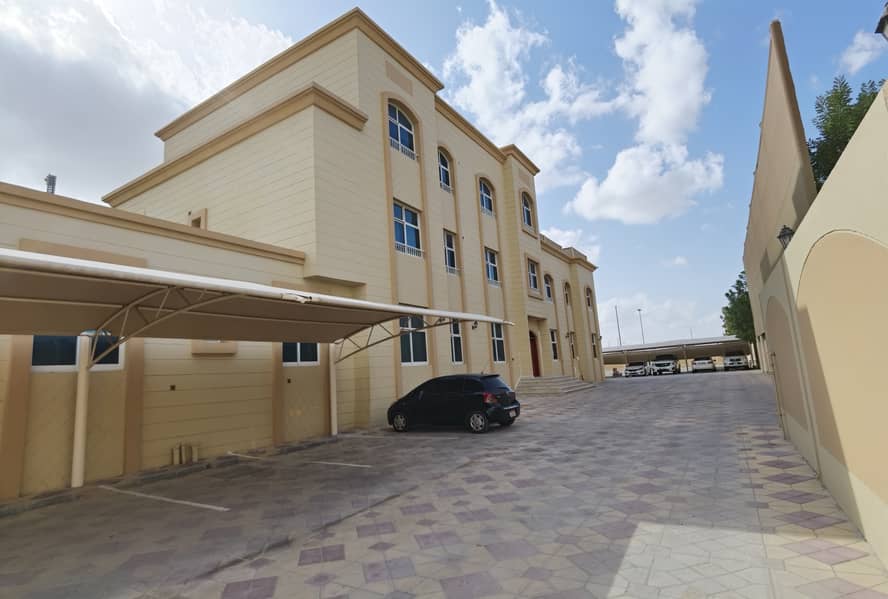 NEAT AND CLEAN RESIDENTIAL VILLA GROUND FLOOR OF VILLA 3BHK WITH MAID ROOM COVERED PARKNG AT MBZ 90K