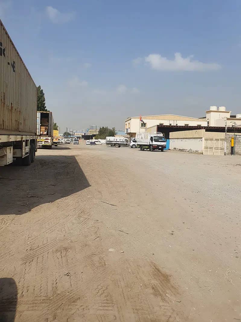 Industrial Land For Sale in the New Industrial area in Ajman (Big size 50,116 sqft. )