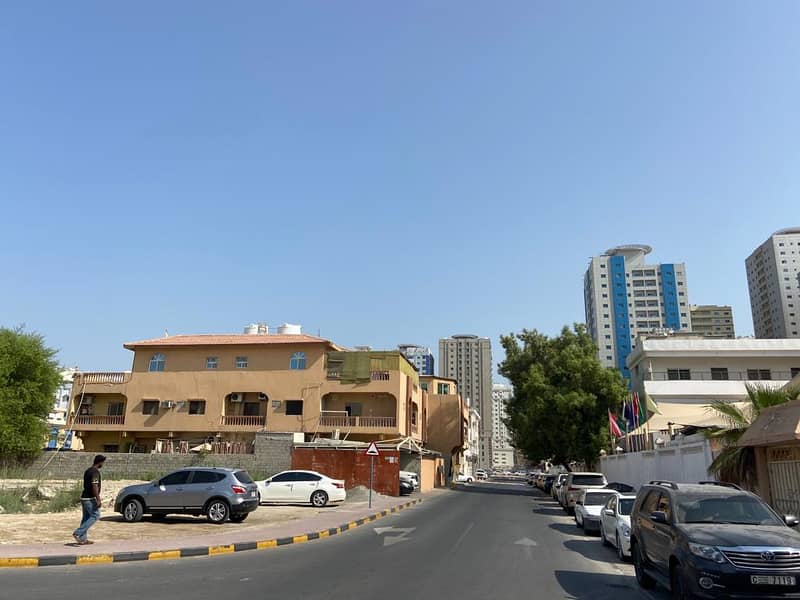 Commercial Land In a Corner Street On two Streets on Excellent Location in Alnuaimiya Ajman