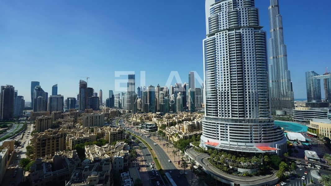 Burj Khalifa View | Fully Furnished | Bright