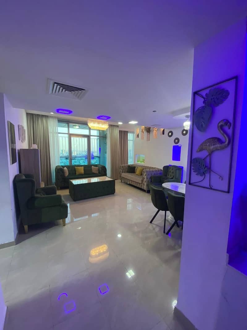 Twobedroom apartment for monthly rent on the Ajman Corniche